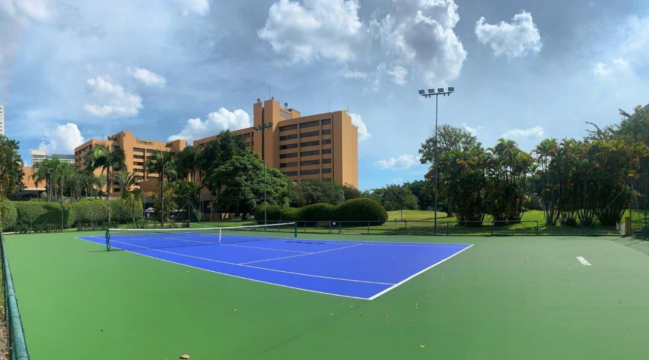 Hotel Transamerica Sao Paulo Dış mekan fotoğraf Tennis Courts