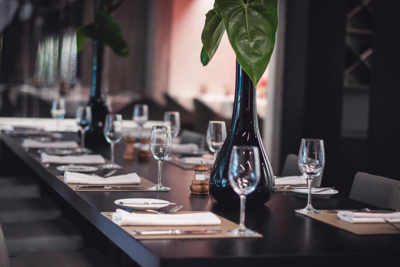 Hotel Transamerica Sao Paulo Dış mekan fotoğraf Restaurant Table